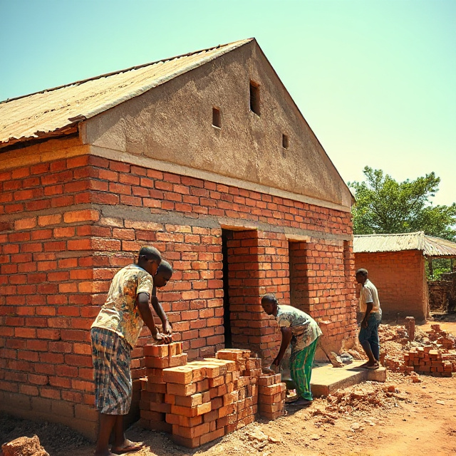 Construction d'une école