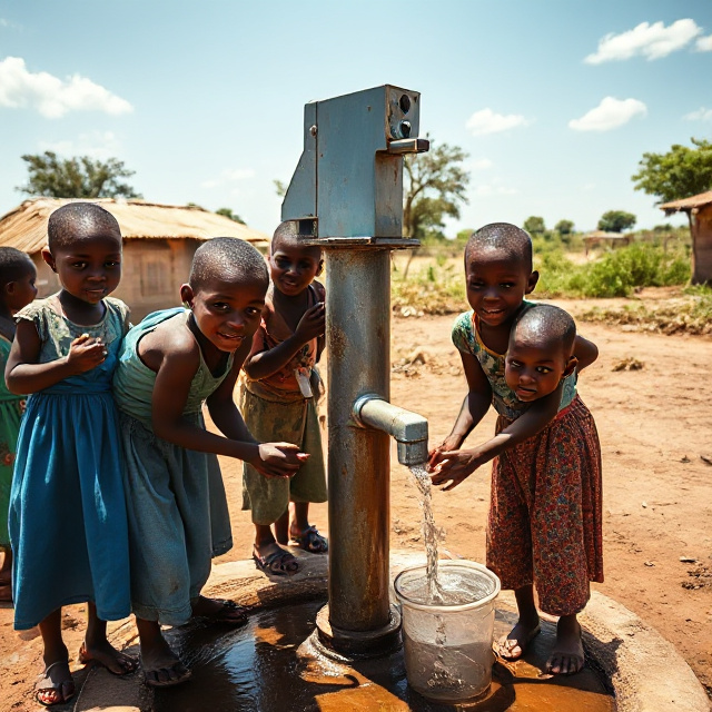 Forage d'eau potable